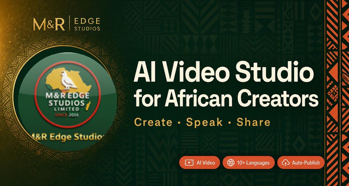 M&R Edge Studios — AI Video Studio for African Creators